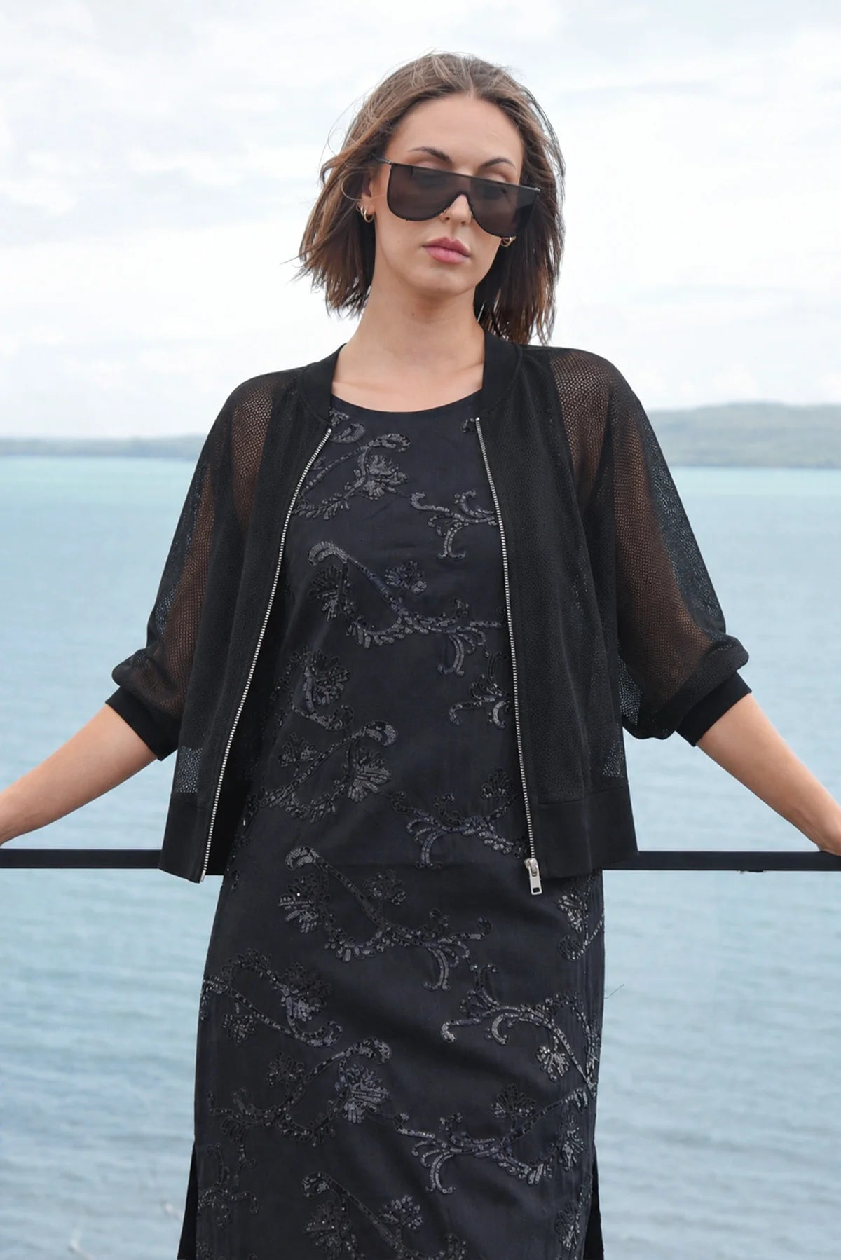 Trelise Cooper Crop Dead Gorgeous Jacket Black