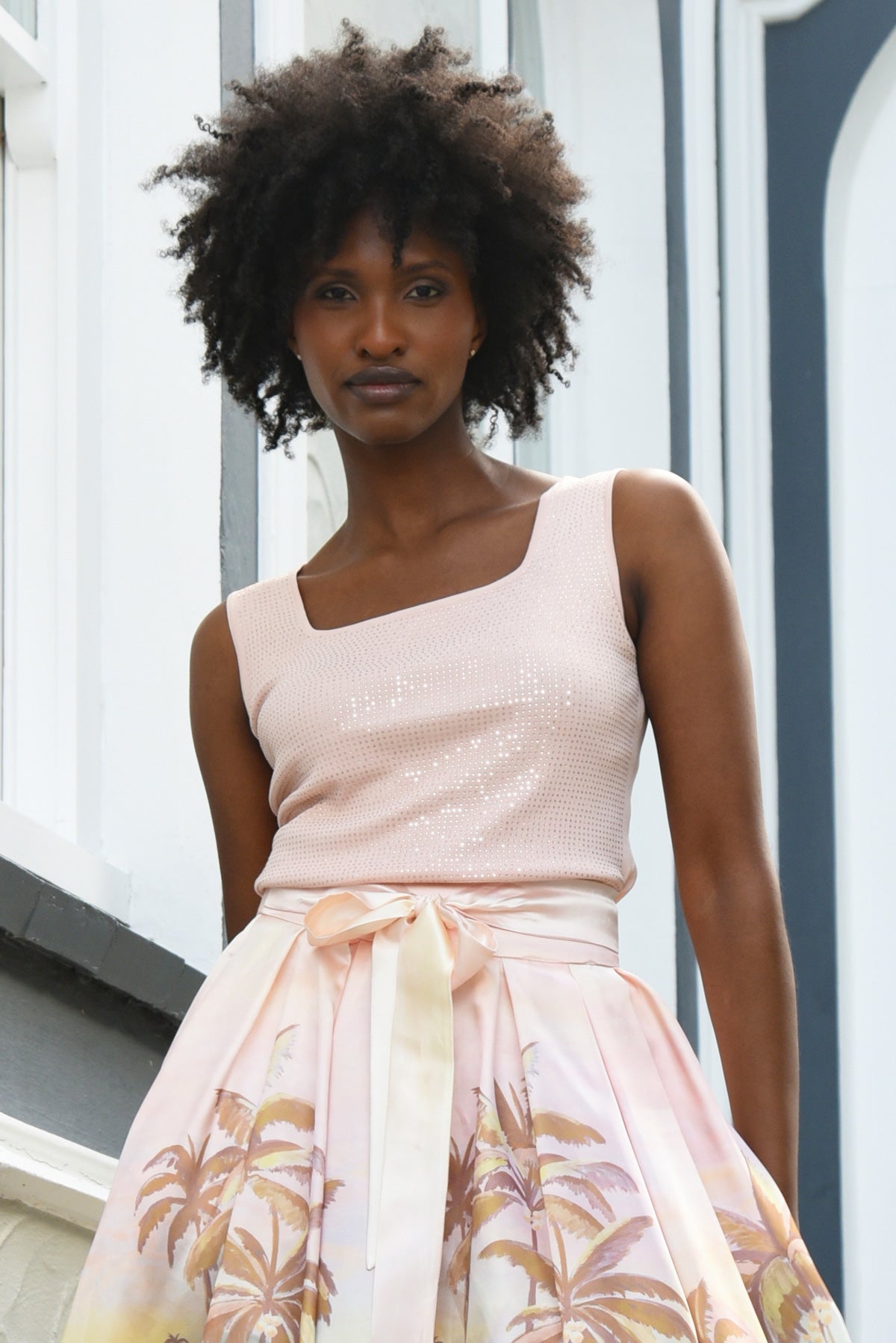 Trelise Cooper Twinkling Sparkle Cami Peach