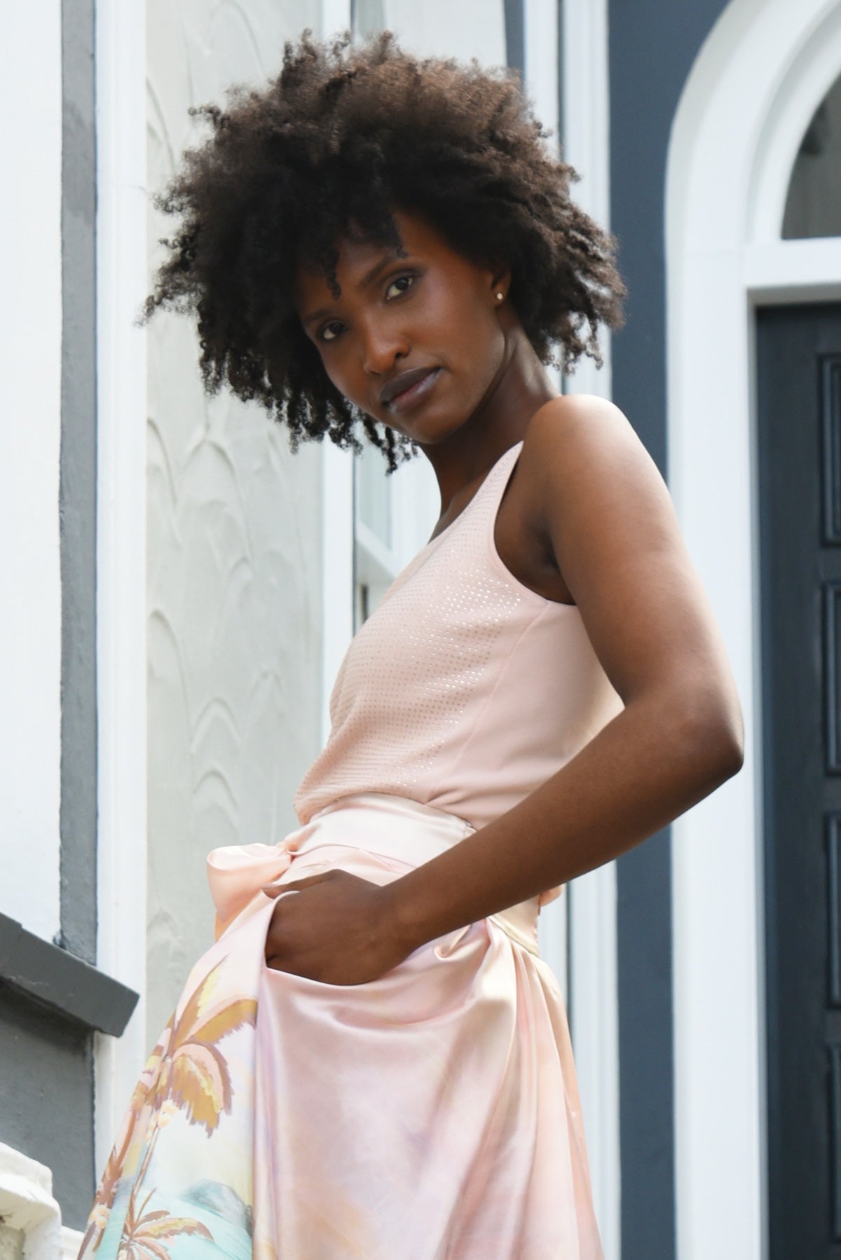 Trelise Cooper Twinkling Sparkle Cami Peach