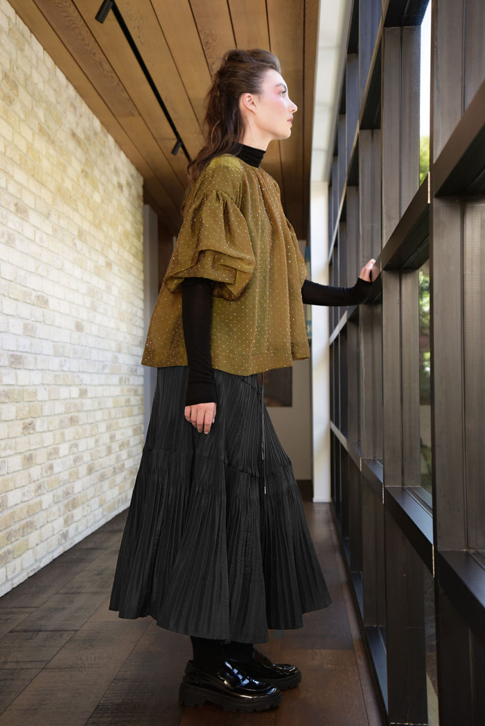 Trelise Cooper Heart Skips a Pleat Skirt