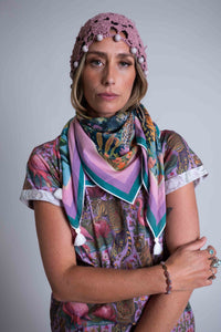 Sheryl May Tigers in the Garden Tee