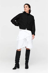 Taylor Veer Jacket Black Perforated