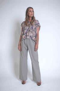 Sheryl May Pebble Wide Leg Trousers
