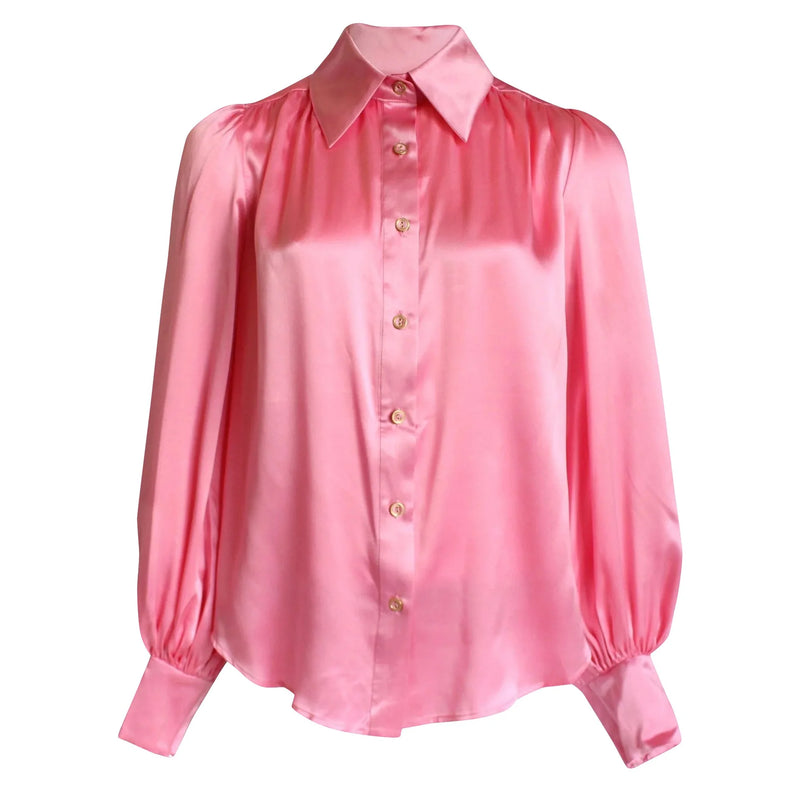 LeDoré Rosette Blouse Peony Silk