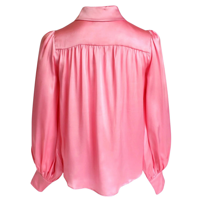 LeDoré Rosette Blouse Peony Silk