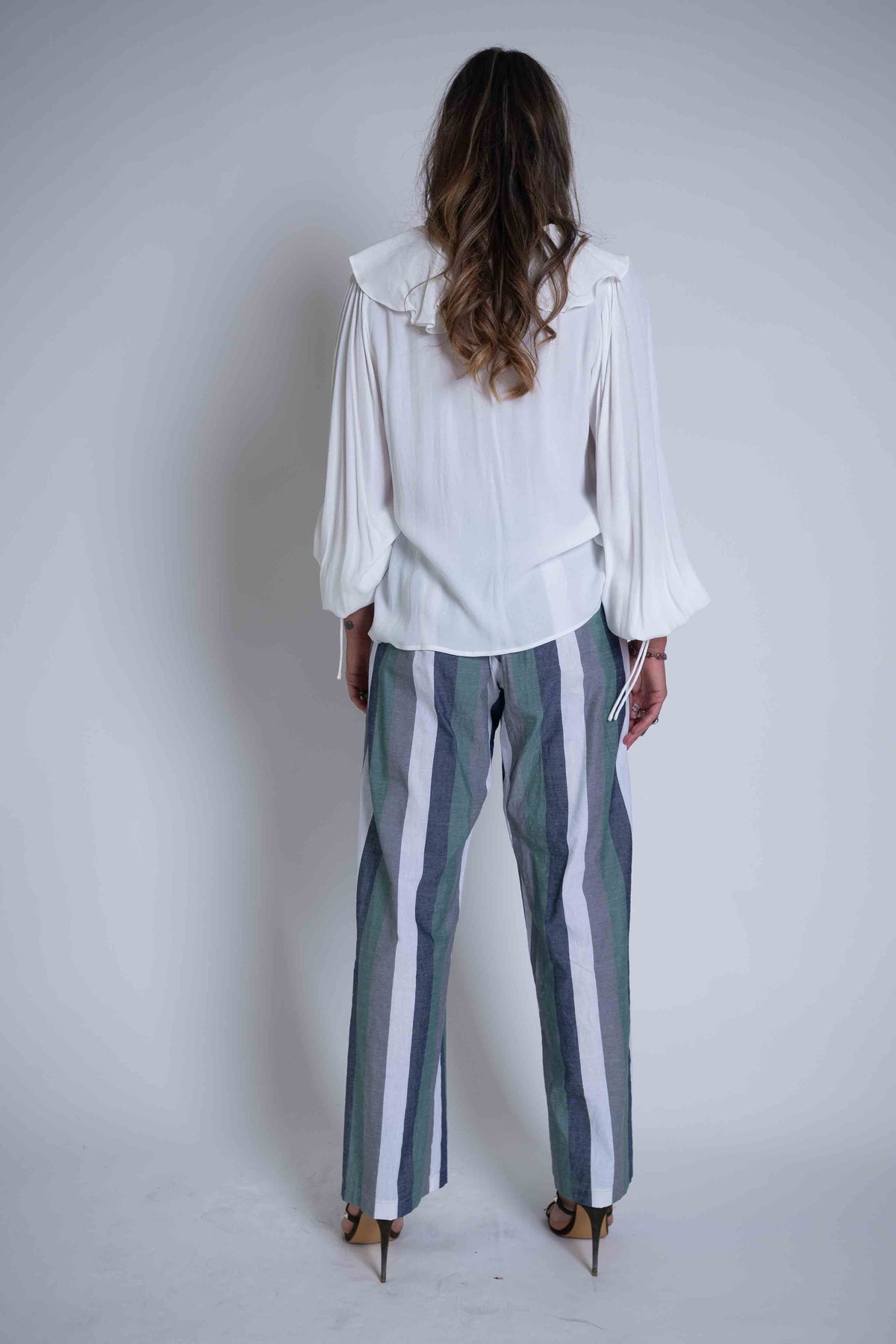 Sheryl May Pavillion Stripe Trousers