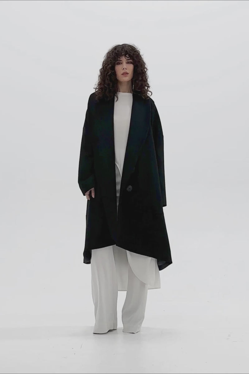 Taylor Monument Coat Black