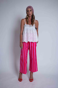 Sheryl May Stripe Culottes