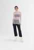 Taylor Undone Tunic Ivory Molecule Mesh