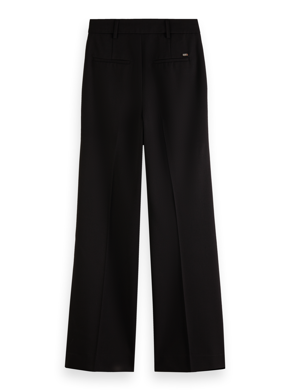 Scotch & Soda High Rise Flare Leg Dress Pant