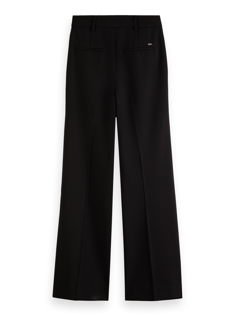 Scotch & Soda High Rise Flare Leg Dress Pant