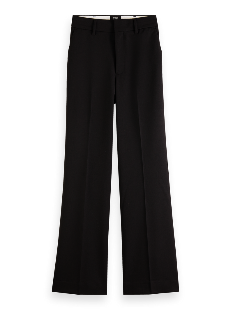 Scotch & Soda High Rise Flare Leg Dress Pant