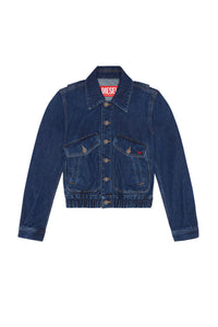 Diesel De-Tracy Denim Bomber Jacket