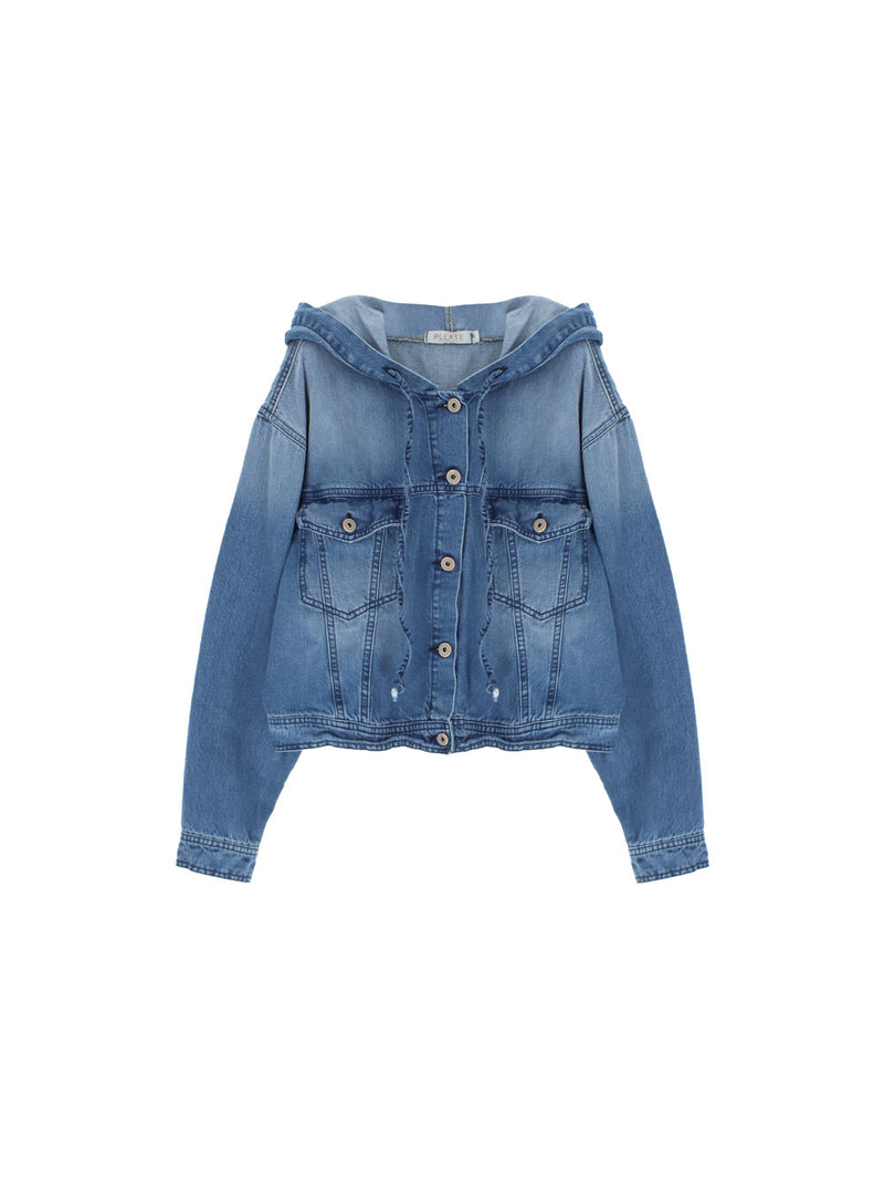 Please Blu Denim Jacket