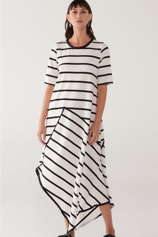 Taylor Stripe Inset Dress