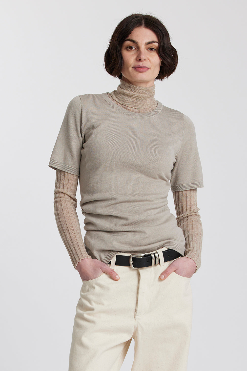 Standard Issue Merino Torqued Top