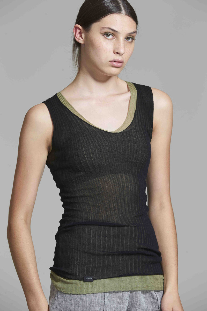 Standard Issue Cotton Tulle Singlet