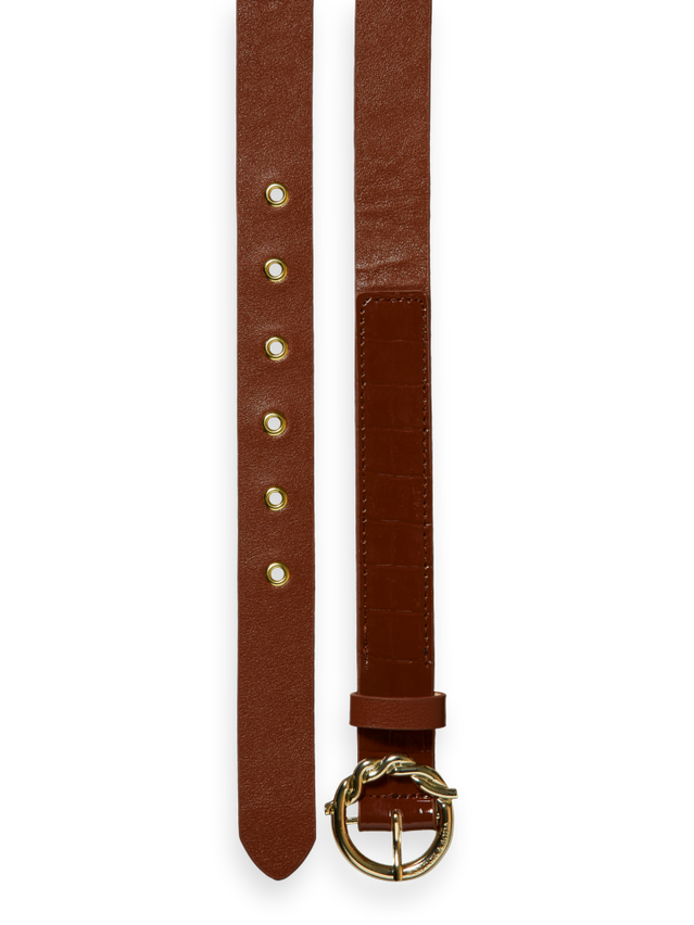 Scotch & Soda Belt Copper